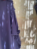 Solid Plum Purple Prayer Shawl | Classic Elegance Khushoo Esdalat